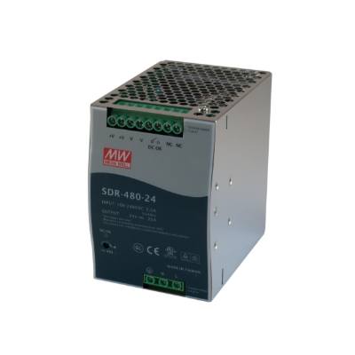MEAN WELL SDR-480-24 spínaný zdroj na DIN lištu